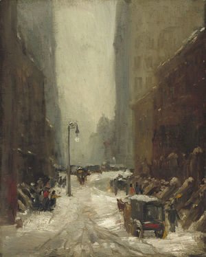Robert Henri - Snow in New York