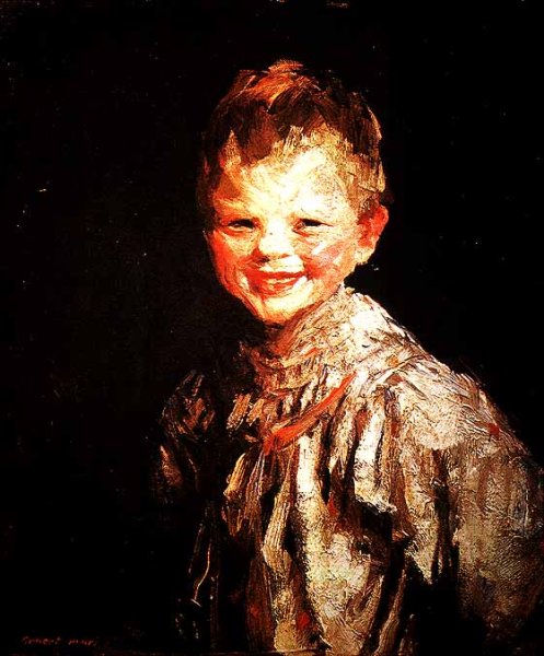 Laughing Child, Henri, 1907